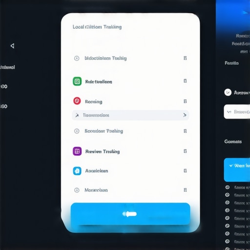 BrightLocal dashboard displaying citation and review analytics for local SEO