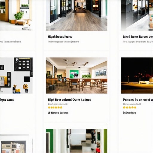 A screenshot showing an optimized Google My Business profile with photos, reviews, and business details.