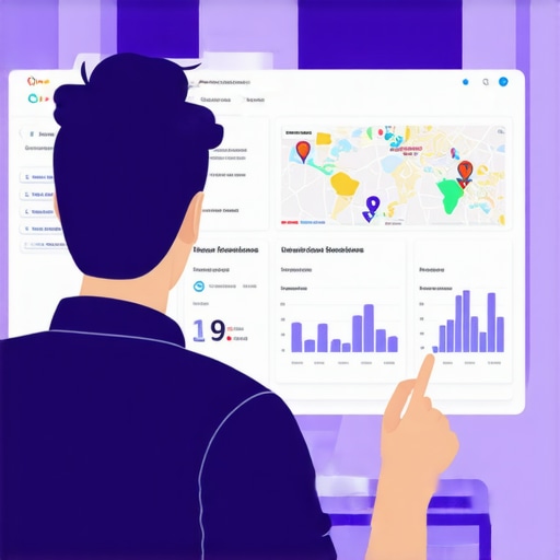 Person updating Google My Business profile on a computer to improve local ranking in Raleigh.