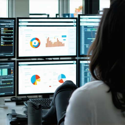 Analyzing Local SEO Metrics in Raleigh Person reviewing SEO performance dashboards for Raleigh businesses