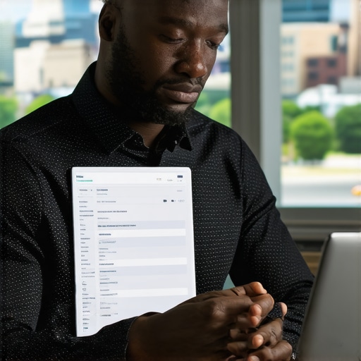 Raleigh skyline with a person analyzing local SEO metrics on laptop in foreground.