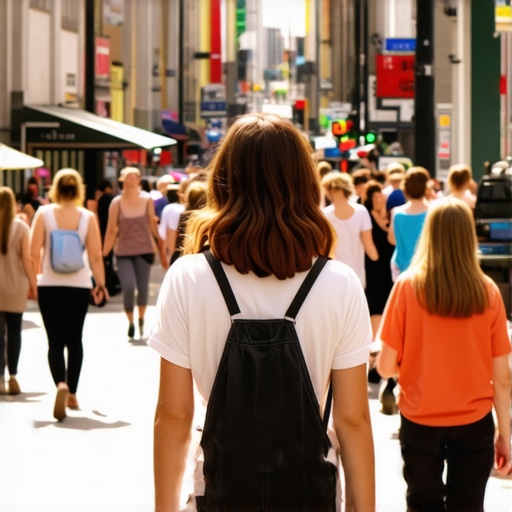 A lively Raleigh street scene showcasing small local shops and pedestrians