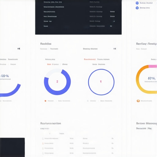 Screenshot of a local SEO analytics dashboard displaying rankings, reviews, and signals.